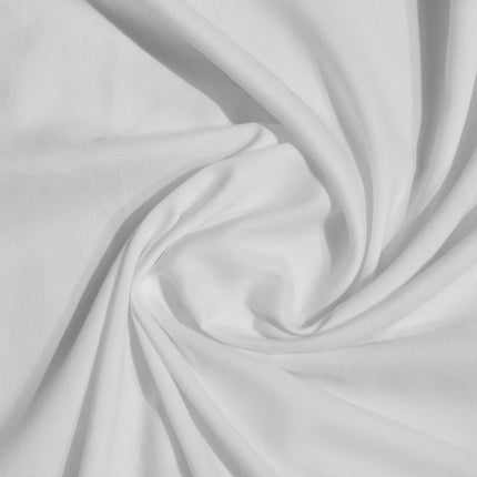 POLY MUSLIN WHITE COLOR
