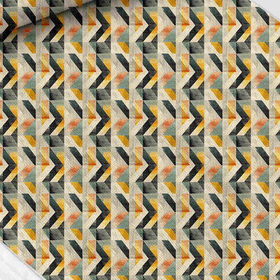 Geometric print fabric