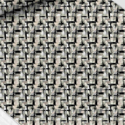 Abstract print fabric