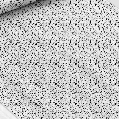 Polka dot print fabric