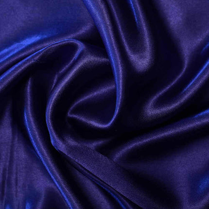 POLY HEAVY SATIN WITH SOFT FEEL BLUE COLOR