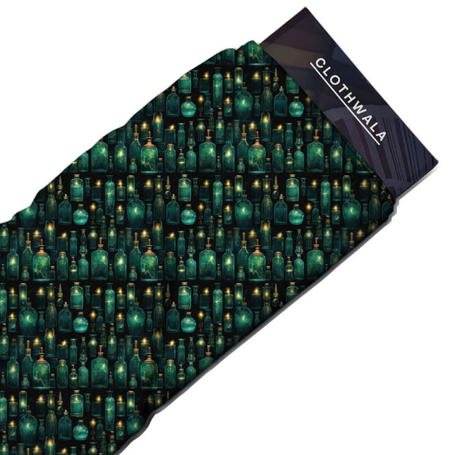 Latest Alchemy Whimsical Vintage Glow Soft Crepe Printed Fabric