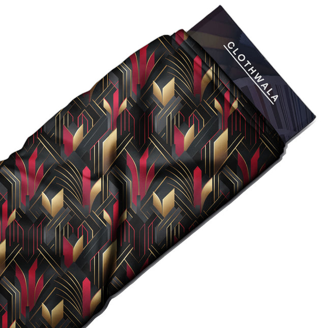Trendy Deco Digital Majesty uSoft Satin Printed Fabric