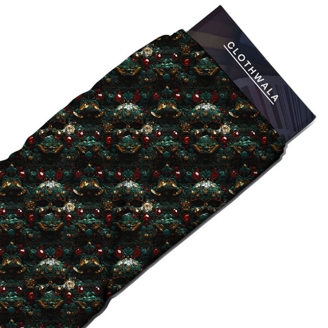 Elite Baroque Buccaneer Soft Crepe Printed Fabric