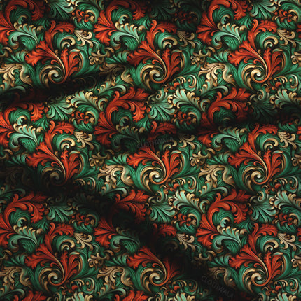 Bestseller Renaissance - Opulent Rhapsody Soft Crepe Printed Fabric
