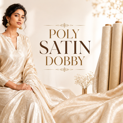 Poly Satin Dobby
