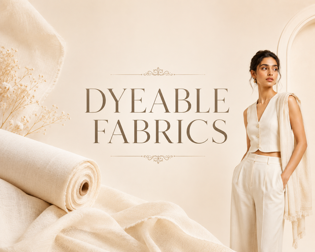 Dyeable Fabrics