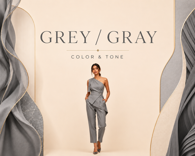 GREY / GRAY- COLOR & TONE
