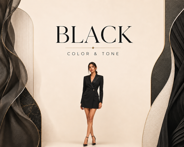 BLACK - COLOR & TONE