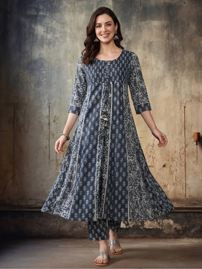 Kurti made with Clothwala fabric by Rahul kapoor
