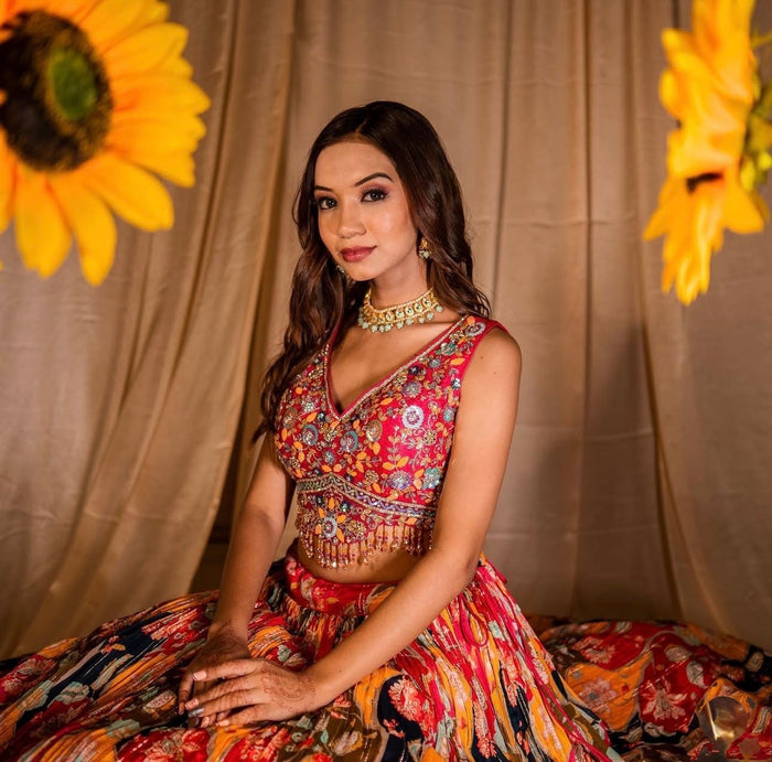 Kurti made with Clothwala fabric by Tarun