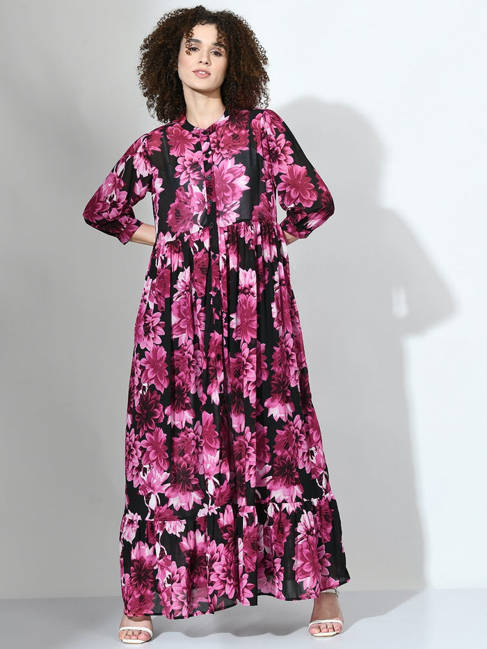 Dress made with Clothwala fabric by Arif