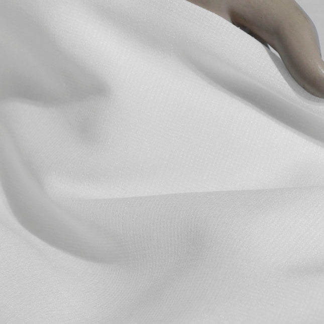 SQUARE CHECK COTTON BLENDED WHITE COLOR