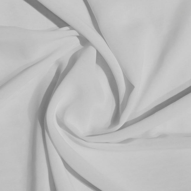 LIGHT WIGHT GEORGETTE WHITE COLOR