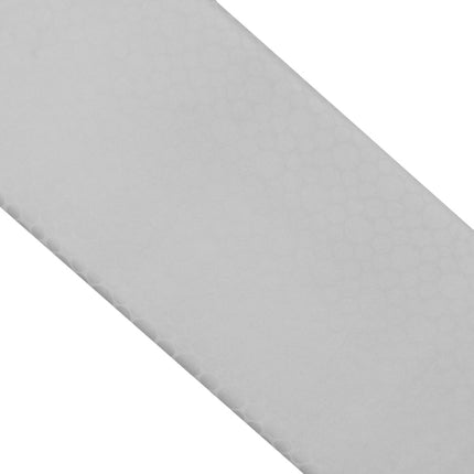 SATIN CIRCLE JACQUARD FABRIC WHITE COLOR