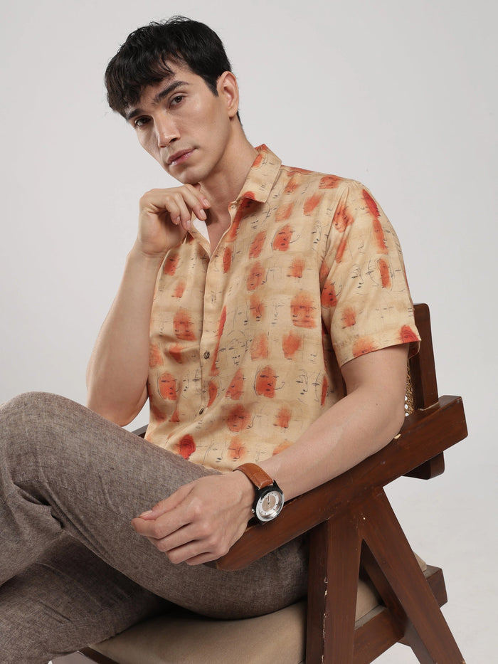 Shirt made with Clothwala fabric by RAHUL