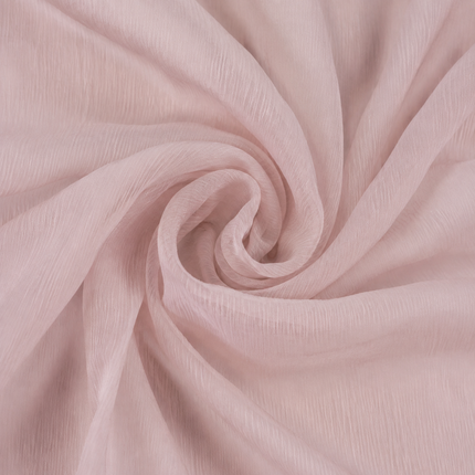 Pink Poly Chiffon Fabric