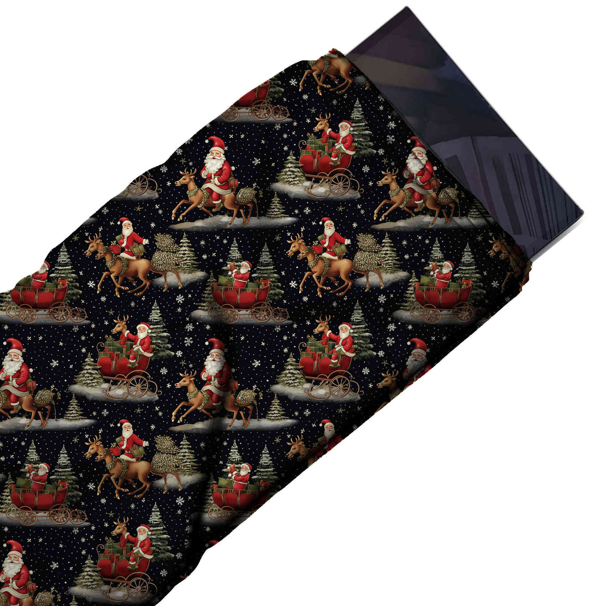 Flat fabric swatch: one-way all-over layout of shaded, design Design No_4755, Clothwala