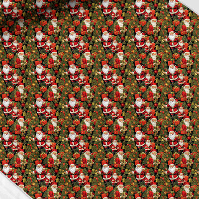 Vintage floral print fabric
