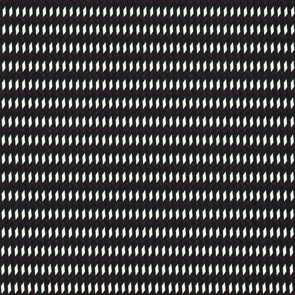 Black & White Diamond Dash Print Fabric