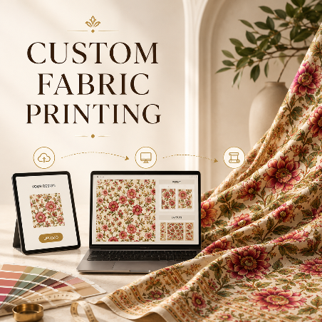 Custom fabric printing