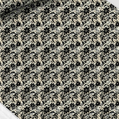 Baroque print fabric