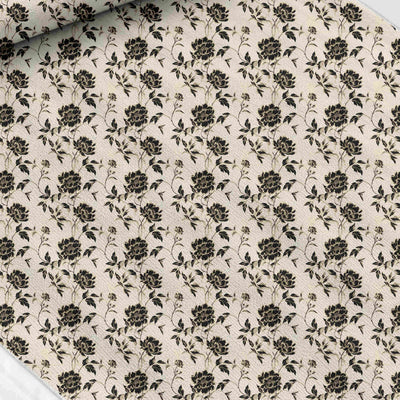 Floral print fabric