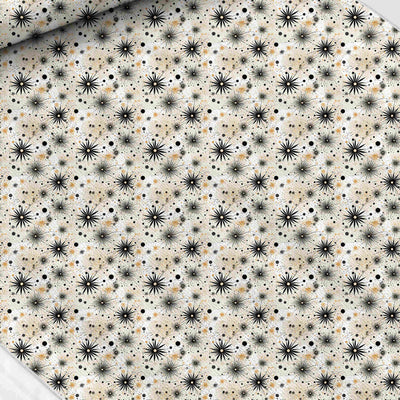 Polka dot print fabric
