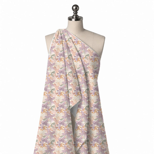 Draped on a mannequin: packed all-over print of large overlapping line-shaded bows in, design Design No_4396, Clothwala