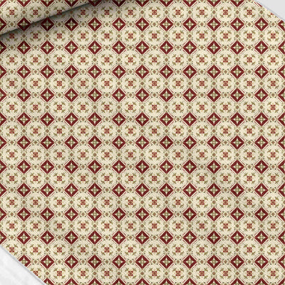 Geometric print fabric