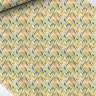 Geometric print fabric