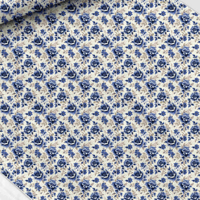 Floral print fabric