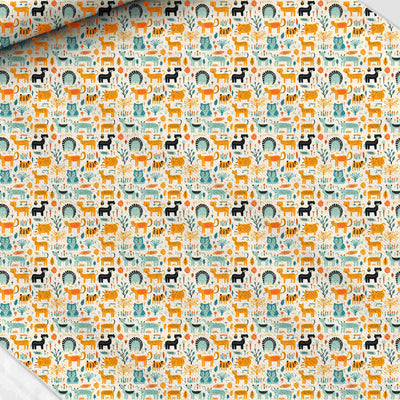Kids print fabric