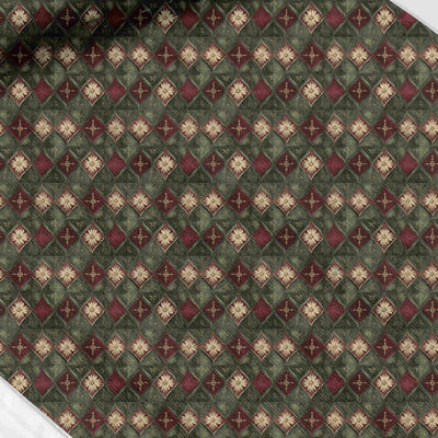 Geometric print fabric