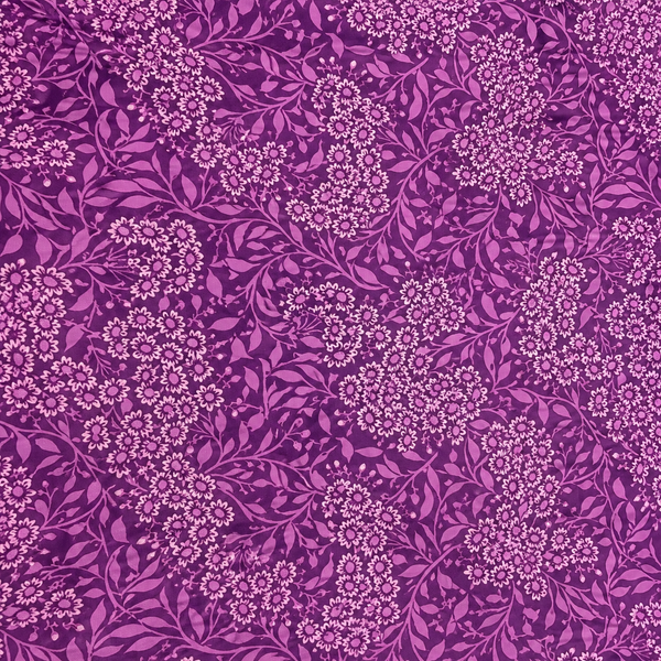 Dark Purple & Light Purple Ditsy Floral Clusters Print Fabric