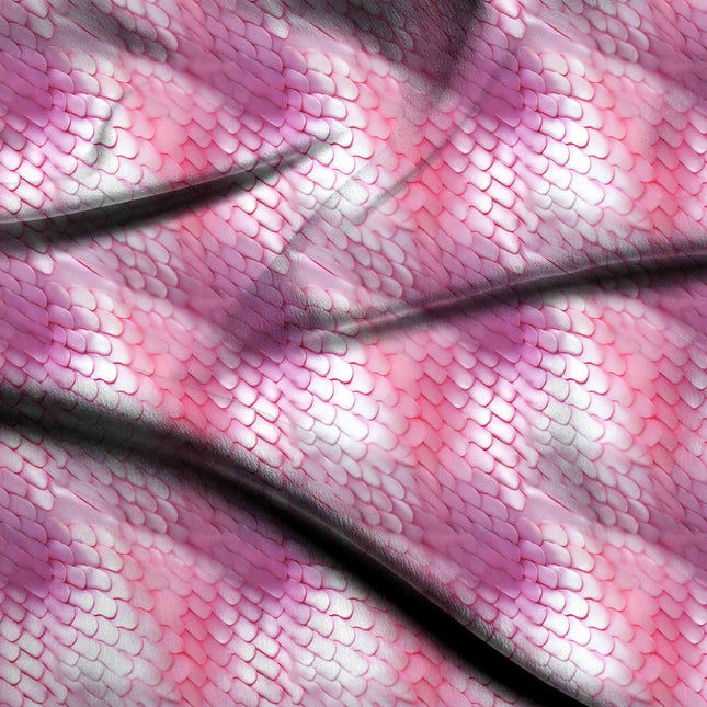 fuchsia pink animal digital print fabric texture — fine scale closeup