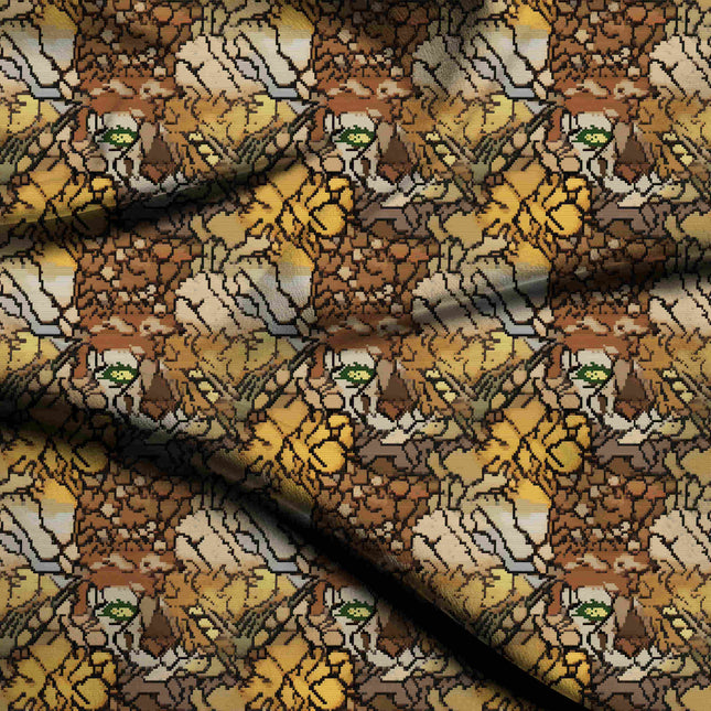 ochre floral print fabric draped — saree blouse styling