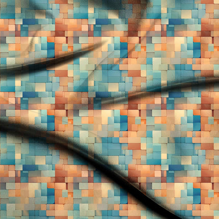 digital print fabric texture — closeup