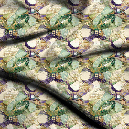 amethyst purple other digital print fabric texture — large scale closeup