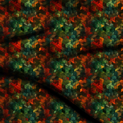digital print fabric texture — closeup