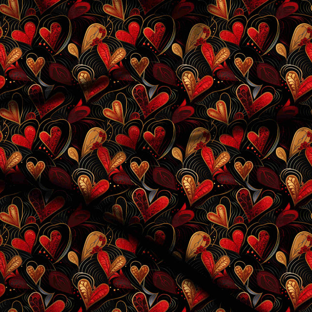 jet black other digital print fabric texture — medium scale closeup