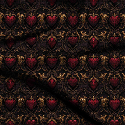 ruby red other digital print fabric texture — medium scale closeup