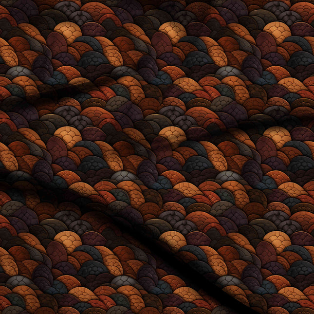 burnt sienna other digital print fabric texture — medium scale closeup