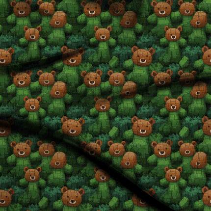 camel brown other digital print fabric texture — medium scale closeup