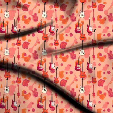 dusty rose other all-over print pattern — medium scale repeat layout