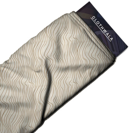 ivory cream abstract all-over print pattern — fine scale repeat layout