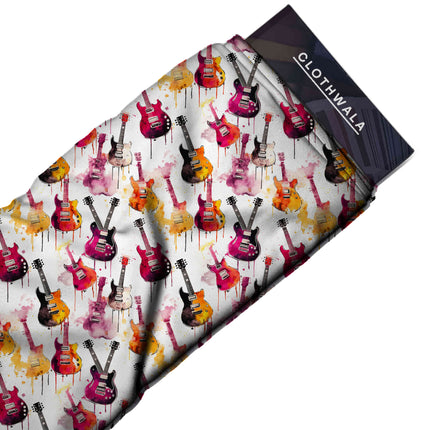 fuchsia other all-over print pattern — large scale repeat layout