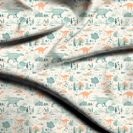 mint green other print fabric draped — kids dresses styling