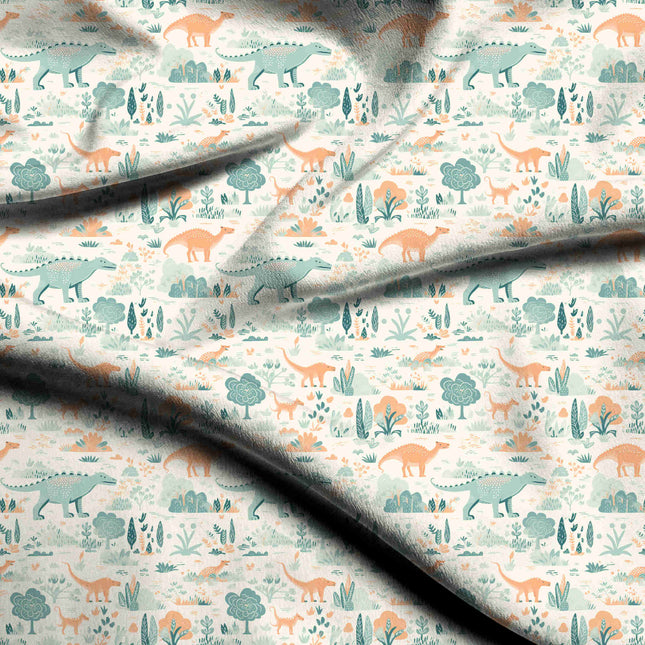 mint green other print fabric draped — kids dresses styling