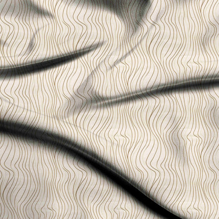 ivory cream abstract digital print fabric texture — fine scale closeup